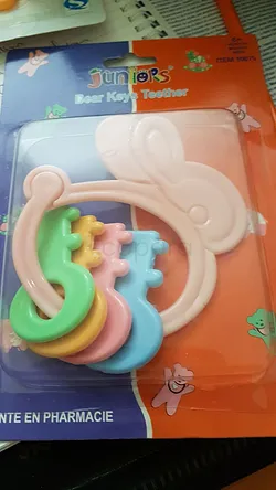 JUNIORS DEAR KEYS TEETHER REFERENCE 10075