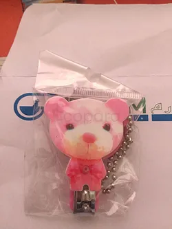 COUPE ONGLES BEBE OURS ROSE