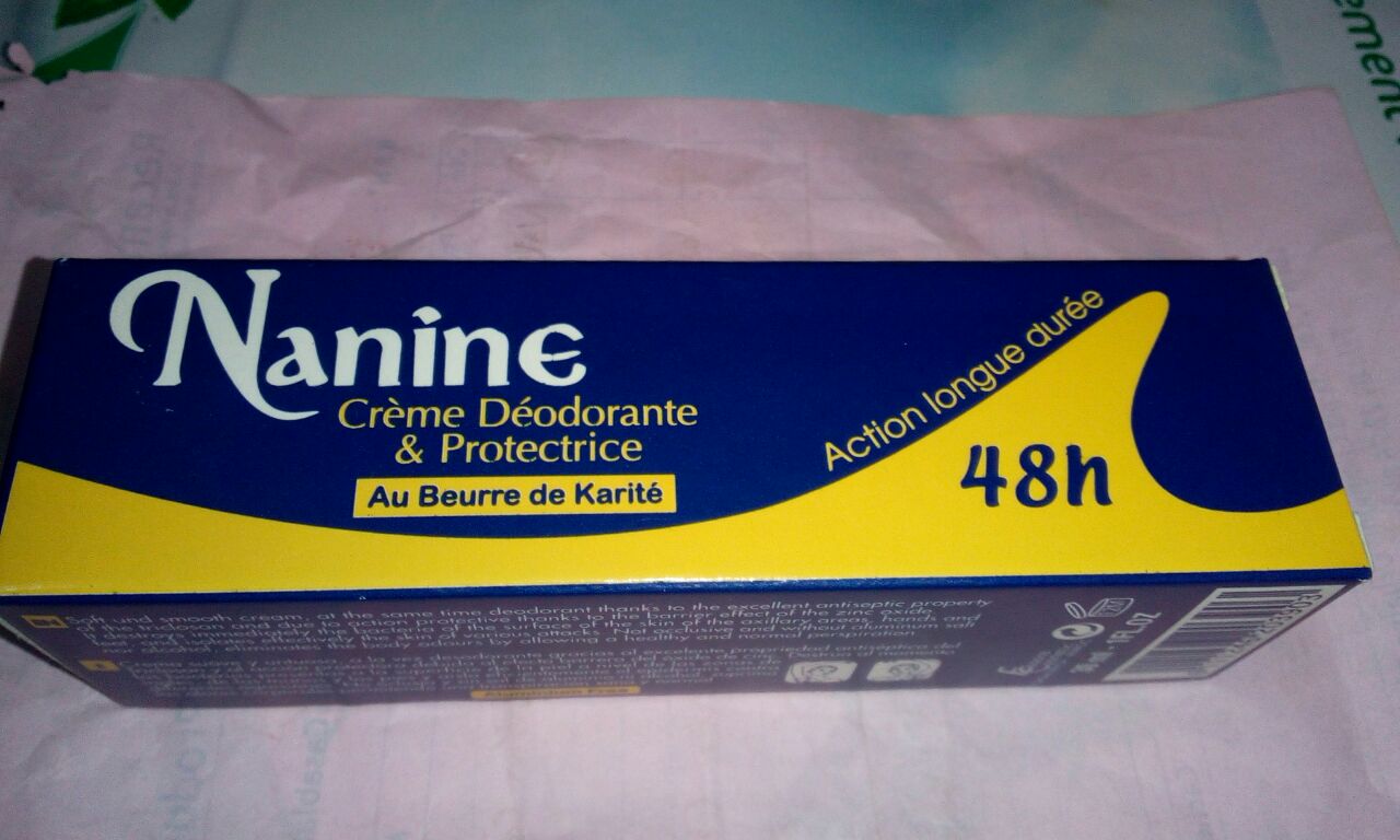 NANINE CREME DEODORANTE & PROTECTRICE 48H AU BEURRE DE KARITE 30ML