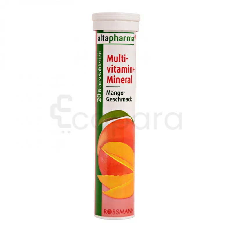 ALTAPHARMA MULTI VITAMIN MINERAL MANGO BOITE DE 20 COMPRIMES EFFERVESCENTS