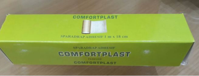 COMFORTPLAST SPARADRAP ADHESIF PERFORE 18CM*1M