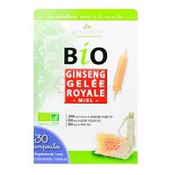 3CHENES BIO GINSENG GELEE ROYALE BOITE DE 30 AMPOULES