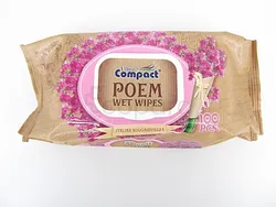 ULTRA COMPACT LINGETTES POEM ROSE BOITE DE 100