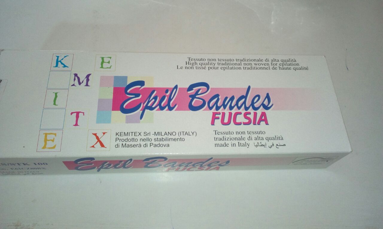 EPIL BANDES FUSCIA  POUR EPILATION FUCSIA PAR UNITE
