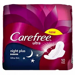 CAREFREE ULTRA NIGHT PLUS BOITE DE 10