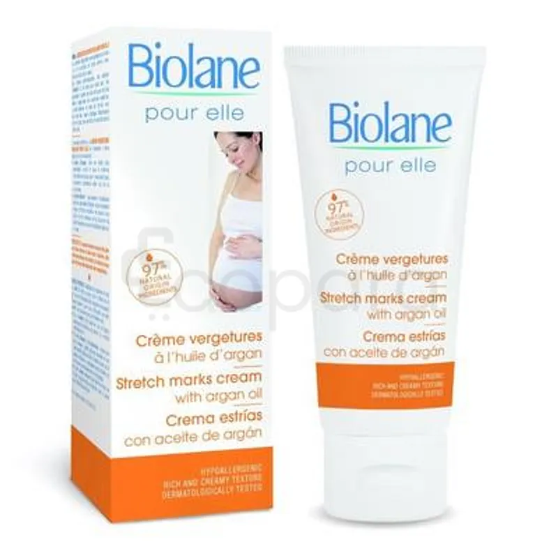 BIOLANE POUR ELLE CREME VERGETURES A L'HUILE D'ARGAN 200ML
