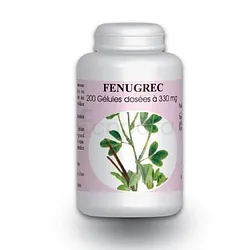 GPH FENUGREC 330MG BOITE DE 200 GELULES
