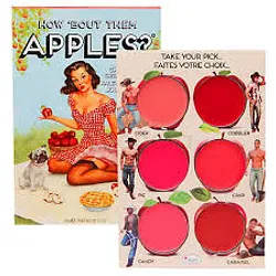 THE BALM APPLES PALETTE DE CREME JOUES & LEVRES 6 SHADES 20G