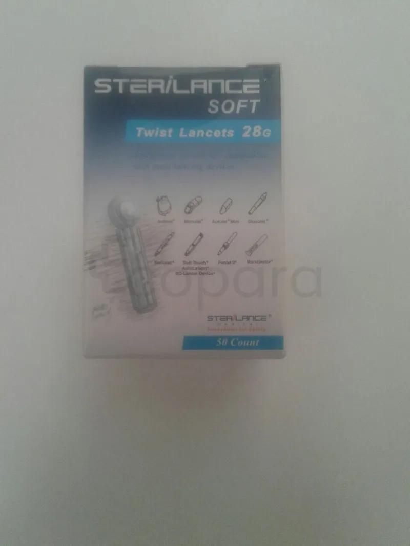 STERILANCE SOFT LANCETTES 28G BOITE DE 50