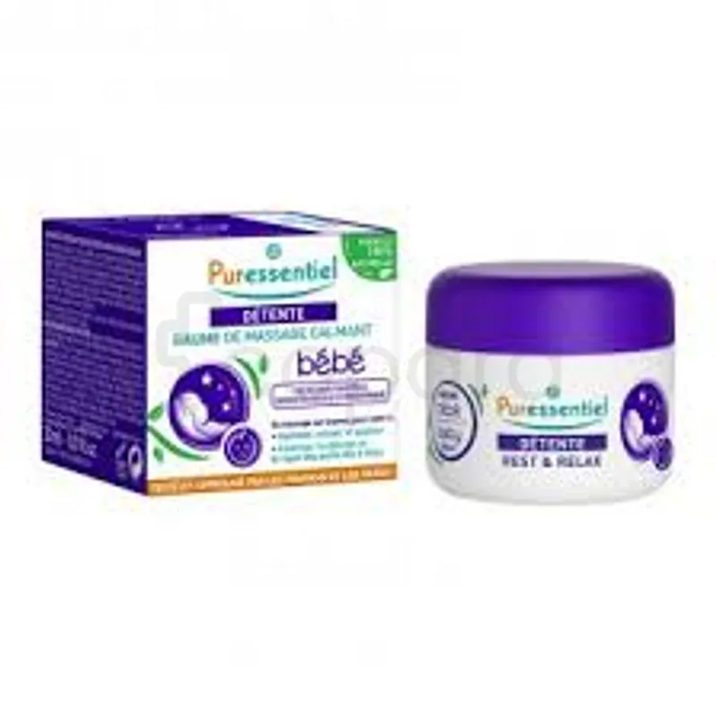 PURESSENTIEL DETENTE BAUME DE MASSAGE CALMANT BEBE 30ML