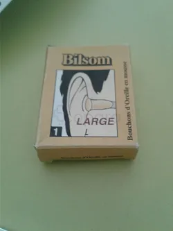 BILSOM BOUCHONS STOP BRUIT EN MOUSSE TAILLE L