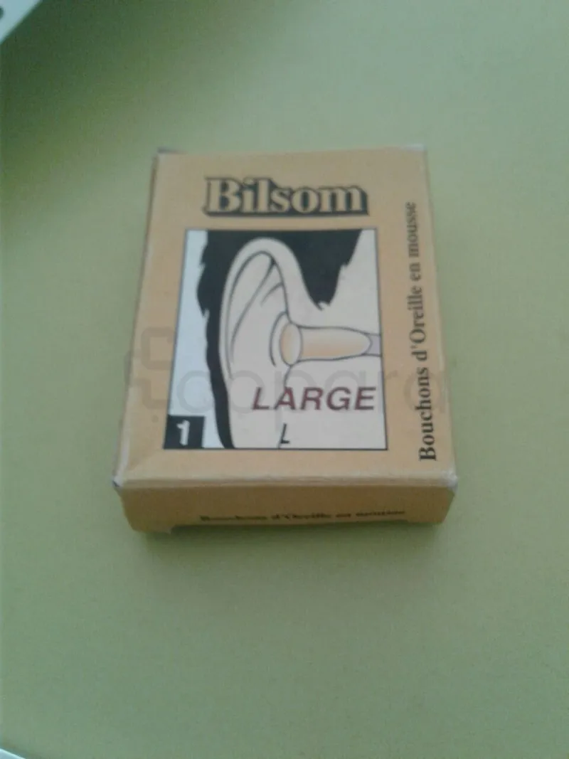 BILSOM BOUCHONS STOP BRUIT EN MOUSSE TAILLE L