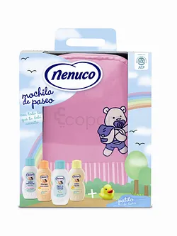 NENUCO PACK MOCHILA DE PASEO EAU DE COLOGNE 200ML + GEL 200ML + SHAMPOOING 200ML + BODY MILK 200ML