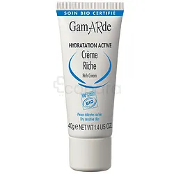 GAMARDE CREME HYDRATATION ACTIVE CREME RICHE BIO 40G