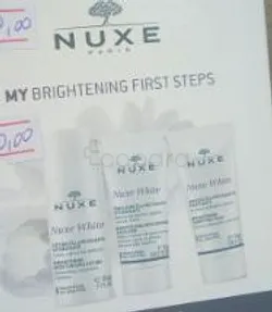 NUXE PACK MY BRIGHTENING FIRST STEPS NUXE WHITE LOTION ECLAIRSISSANTE HYDRATANTE 35ML + NUXE WHITE EMULSION ECLAIRSISSANTE 35ML + NUXE MOUSSE ECLAIRSISSANTE PURIFIANTE 35ML