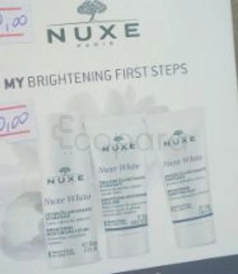 NUXE PACK MY BRIGHTENING FIRST STEPS NUXE WHITE LOTION ECLAIRSISSANTE HYDRATANTE 35ML + NUXE WHITE EMULSION ECLAIRSISSANTE 35ML + NUXE MOUSSE ECLAIRSISSANTE PURIFIANTE 35ML