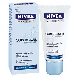 NIVEA SOIN DE JOUR HYDRATANT FRAICHEUR PEAUX NORMALES A MIXTES 50ML