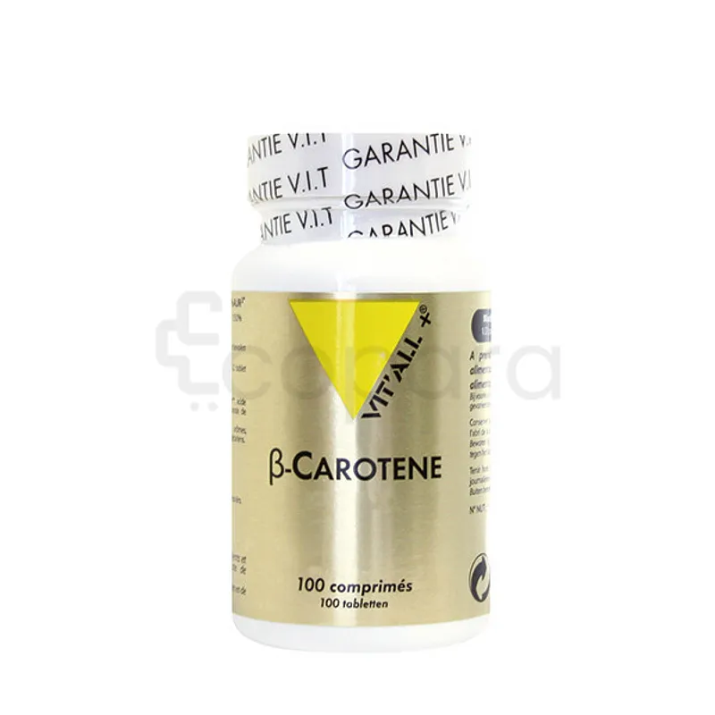 VITALL+ BETA CAROTENE BOITE DE 100 COMPRIMES