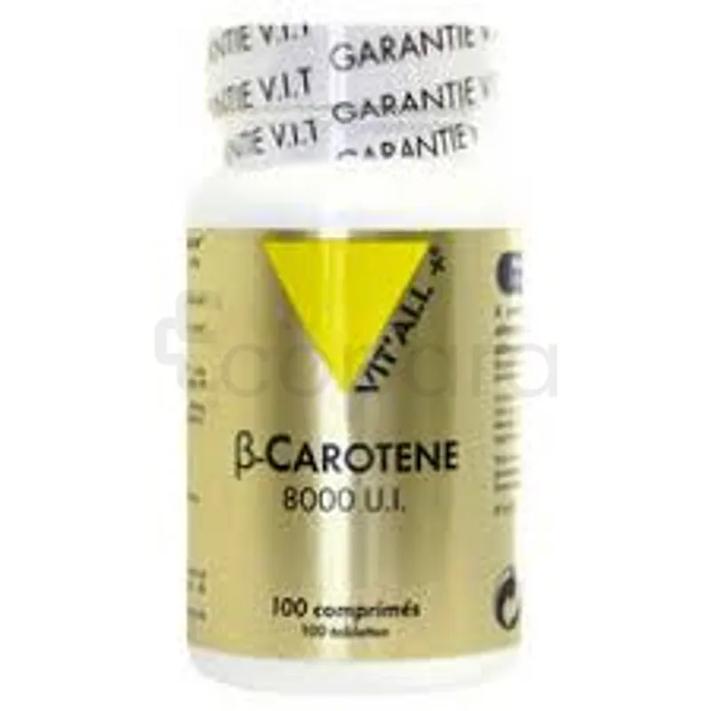 VITALL+ BETA CAROTENE 8000UI B100 COMP