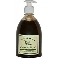 SAVON D'ALEP DELUXE LIQUIDE NIGELLE 500ML
