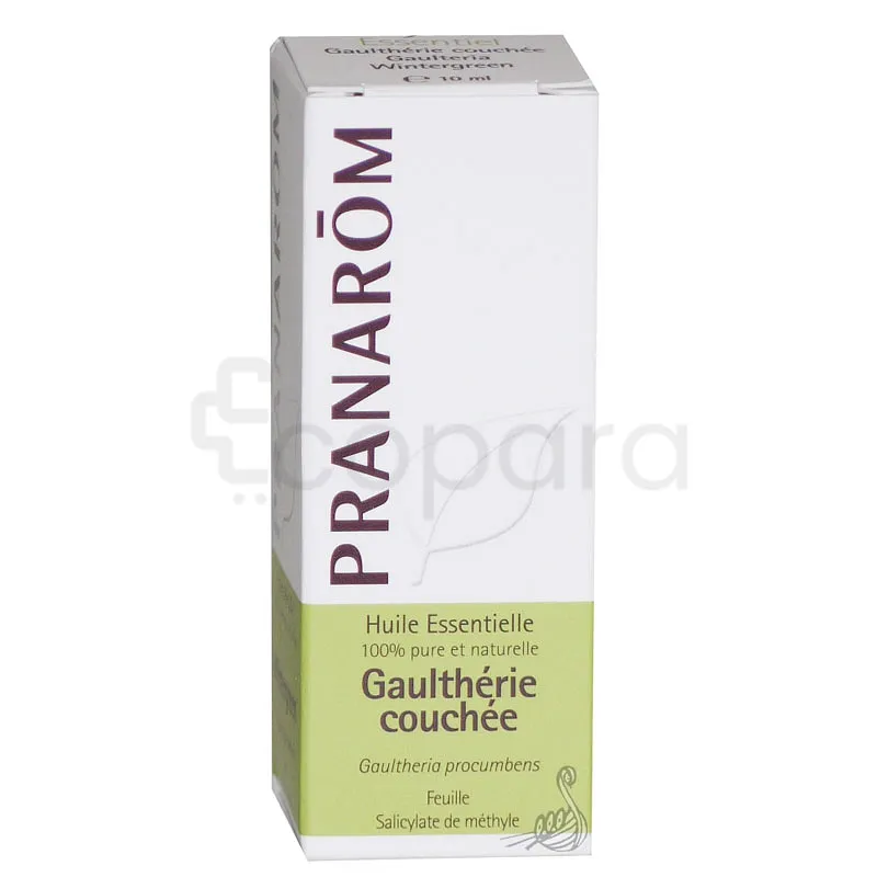 PRANAROM HUILE ESSENTIELLE GAULTHERIE COUCHEE 10ML