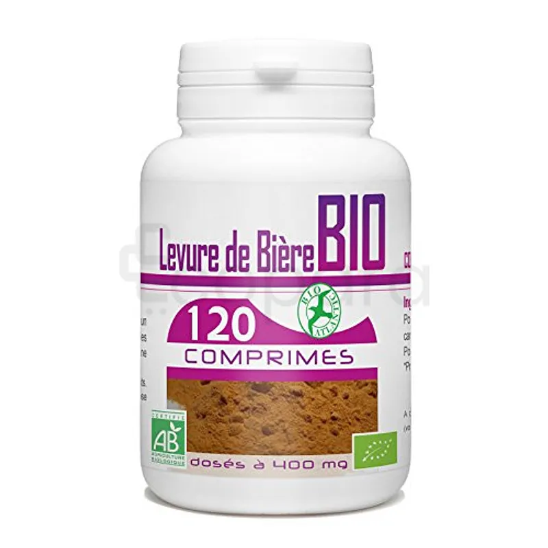 GPH LEVURE DE BIERE BIO 400MG BOITE DE 120 COMPRIMES