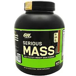 OPTIMUM NUTRITION ON SERIOUS MASS CHOCOLATE PEANUT BUTTER 1270 CALORIES 2.72KG