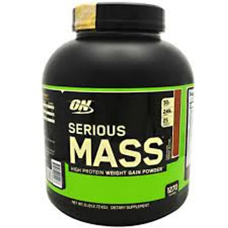 OPTIMUM NUTRITION ON SERIOUS MASS CHOCOLATE PEANUT BUTTER 1270 CALORIES 2.72KG