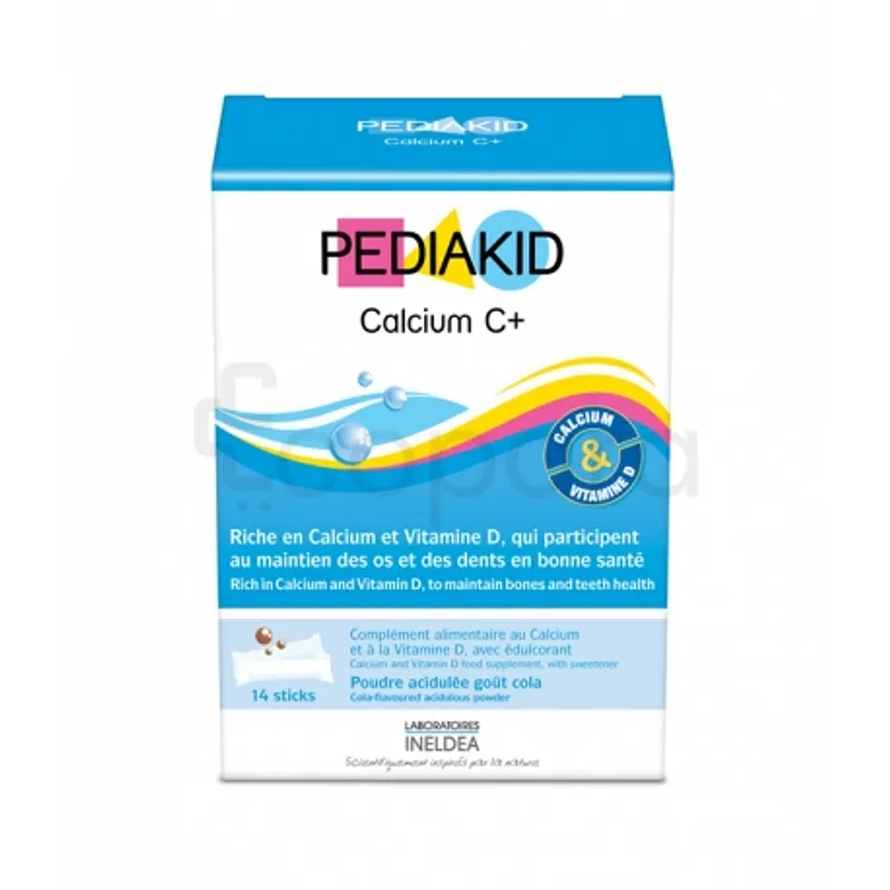 PEDIAKID CALCIUM C+ BOITE DE 14 SACHETS