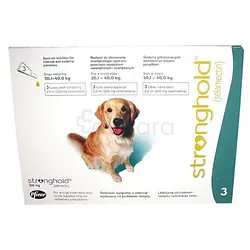 STRONGHOLD 240MG DE 20KG A 40KG BOITE DE 3 PIPETTES