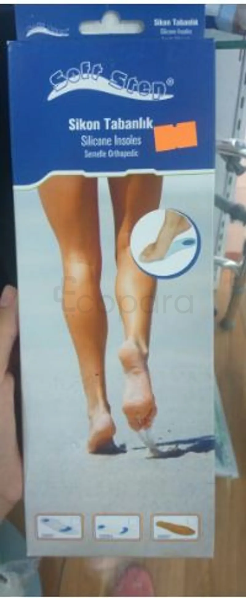 SOFT STEP SEMELLE ORTHOPEDIC SILICONE TAILLE XL REFERENCE SS04