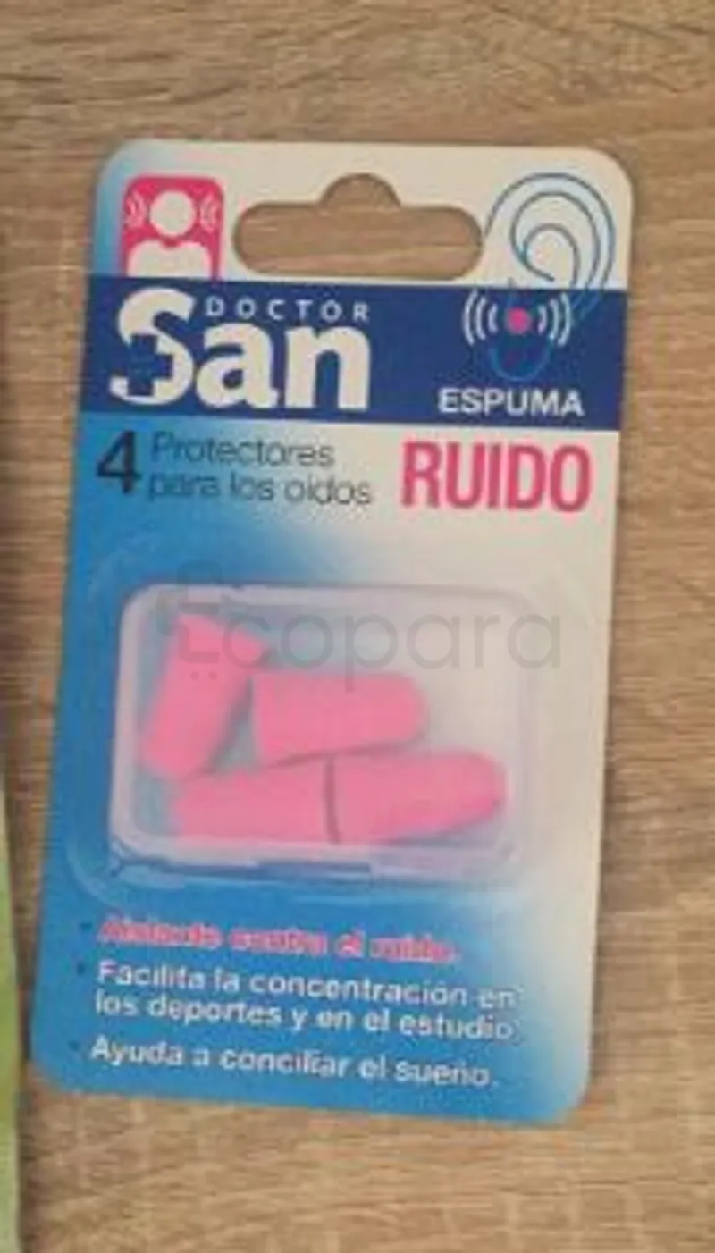 DOCTOR SAN PROTECTEUR AUDITIVE BOITE DE 4