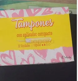DELIPLUS TAMPONES CON APLICADOR COMPACTO REGULAR BOITE DE 32