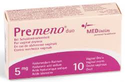 PREMENO DUO 5MG BOITE DE 10 OVULES VAGINAUX