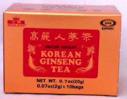 ROYAL KING KOREAN GINSENG TEA BOITE DE 10 SACHETS