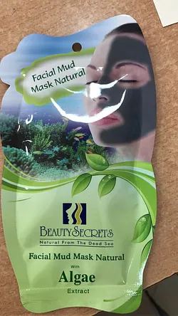 BEAUTY SECRETS FACIAL MUD MASK NATURAL WITH ALGAE 35G