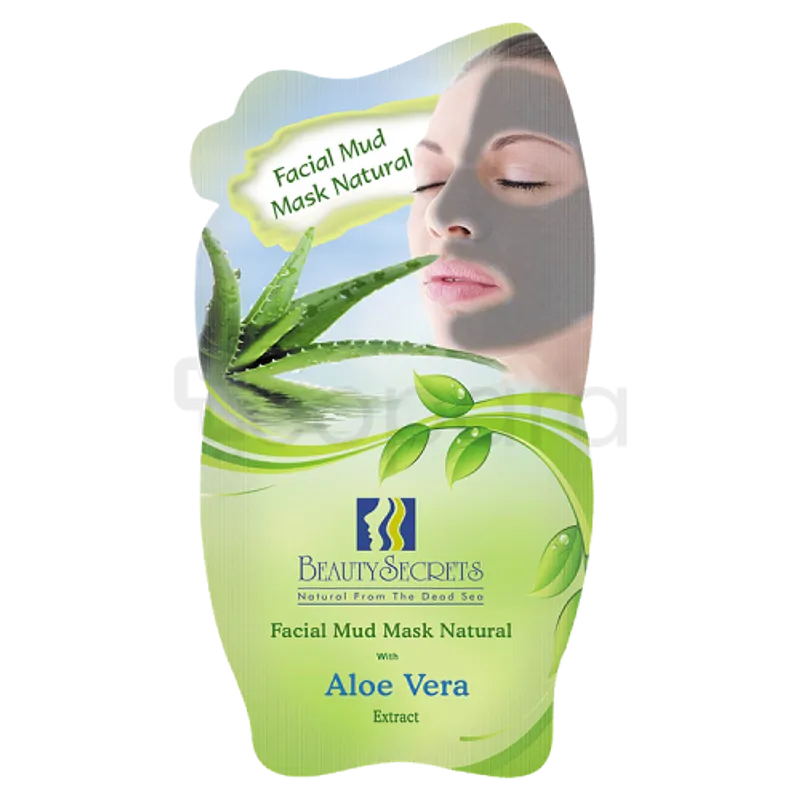 BEAUTY SECRETS FACIAL MUD MASK NATURAL WITH ALOE VERA 35G