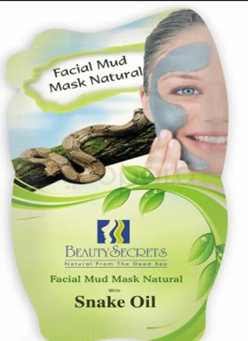 BEAUTY SECRETS FACIAL MUD MASK NATURAL WITH SNAKE HUILE 35G