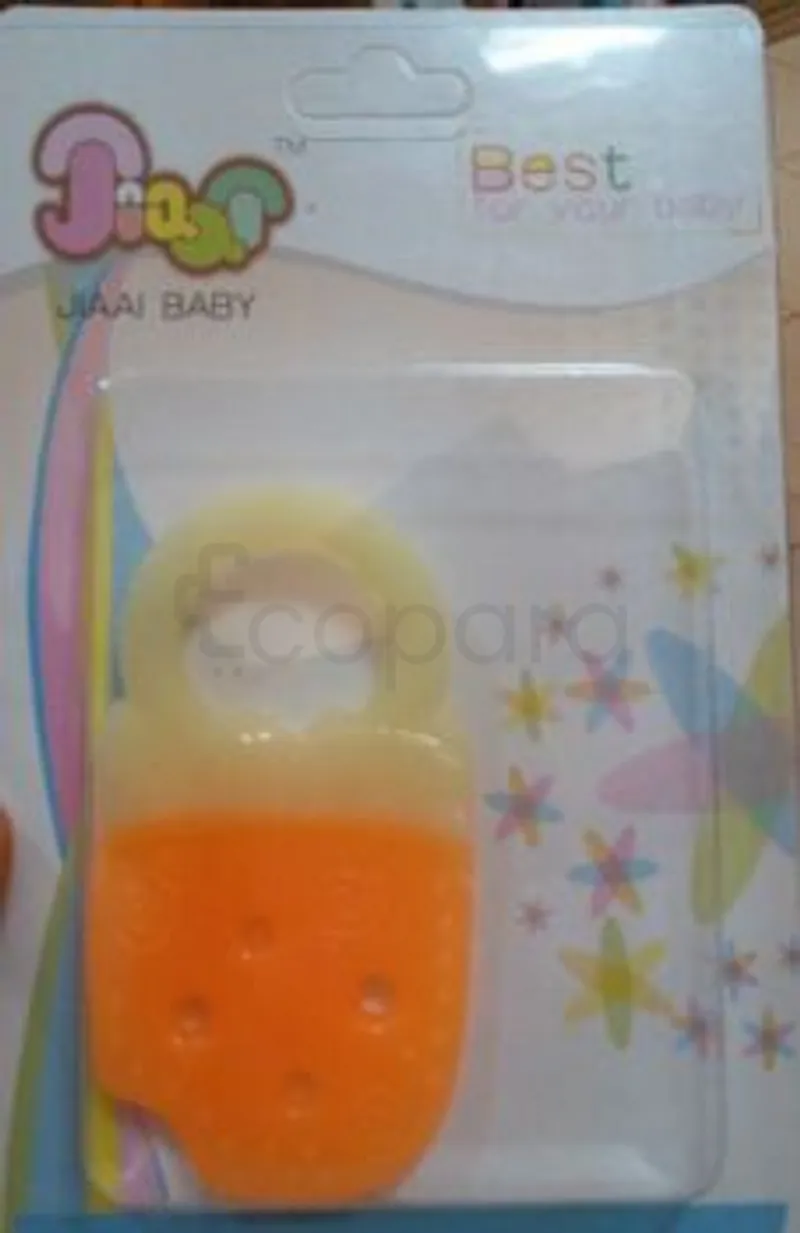 JIAAI BABY ANNEAU DE DENTITION ORANGE REFERENCE 324-5