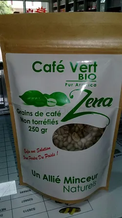 ZENA CAFE VERT BIO GRAINS DE CAFE NON TORREFIES 250G
