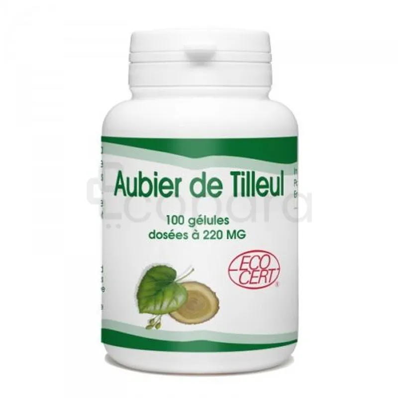 GPH AUBIER DE TILLEUL BIO 220MG BOITE DE 100 GELULES