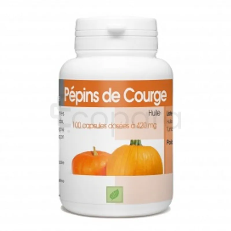 GPH PEPINS DE COURGE 420MG BOITE DE 100 CAPSULES