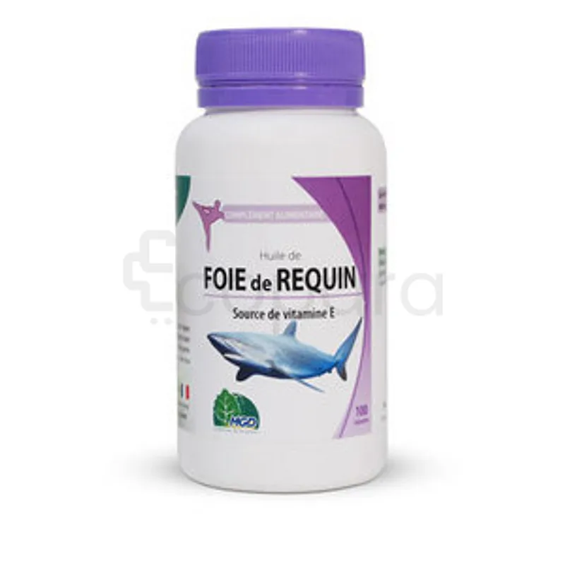 MGD HUILE DE FOIE DE REQUIN BOITE DE 100 CAPSULES