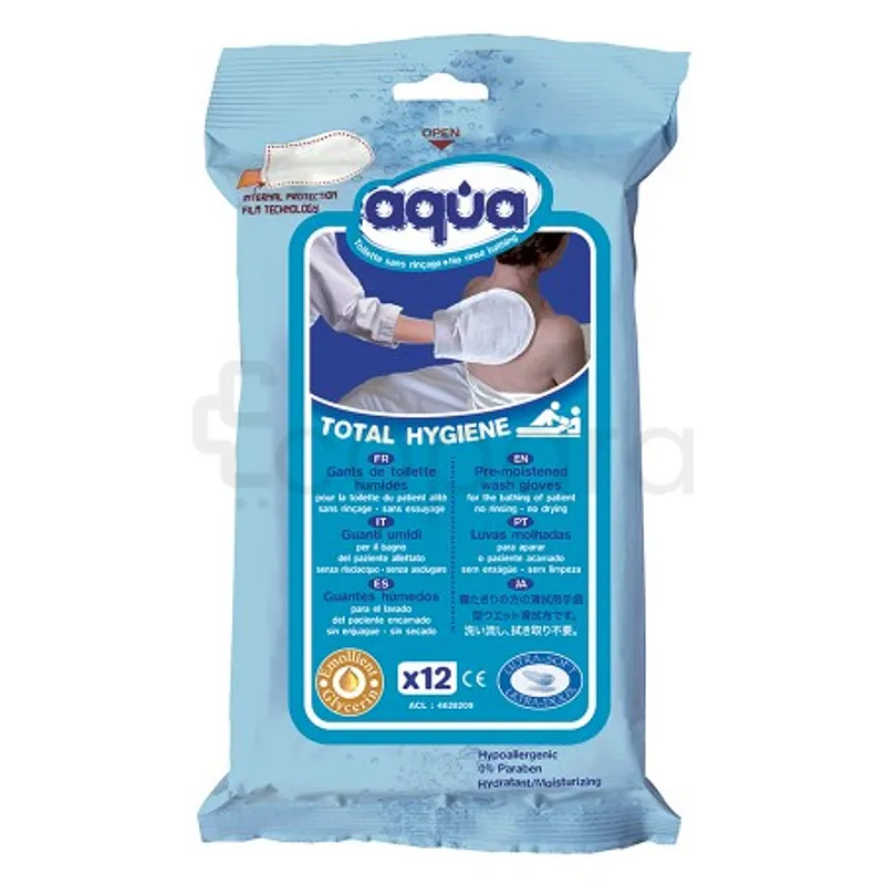 AQUA TOTAL HYGIENE GANTS CORPS BOITE DE 12
