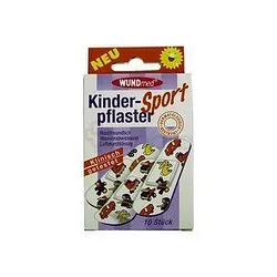 WUNDMED KINDER SPORT PFLASTER SPARADRAP ENFANT BOITE DE 10