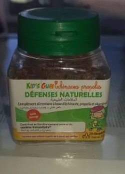 KID'S GUM ECHINACEA PROPOLIS DEFENSES NATURELLES BOITE DE 20 DAUPHINS