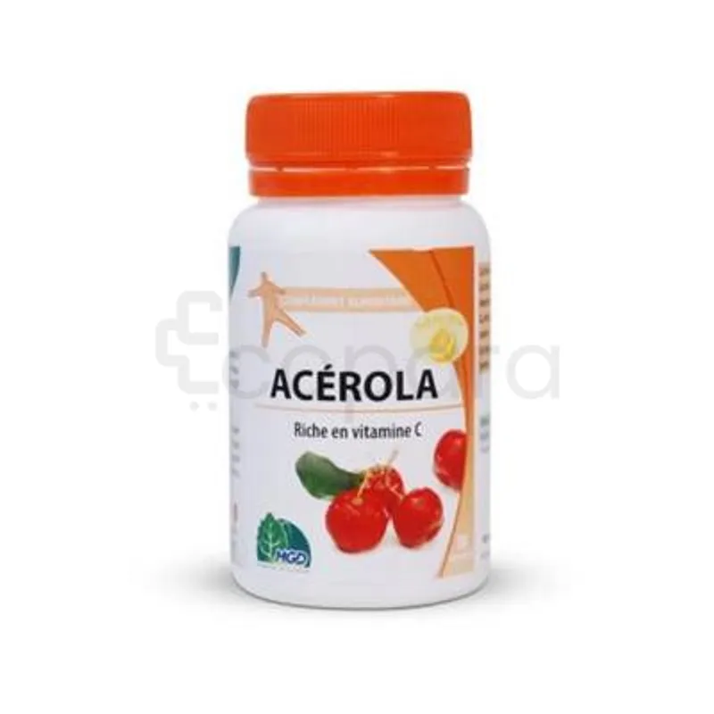 MGD ACEROLA RICHE EN VITAMINE C AROME CITRON BOITE DE 50 COMPRIMES