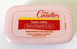 ROGE CAVAILLES SAVON CREME BEURRE D'AMANDE ET ROSE 115G