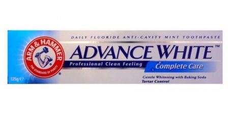 ARM AND HAMMER ADVANCE WHITE COMPLETE CARE DENTIFRICE 125G