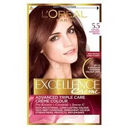 L'OREAL PARIS EXCELLENCE CREME COLORATION CHEVEUX NUMERO 5.5